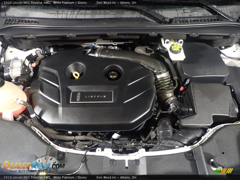 2019 Lincoln MKC Reserve AWD White Platinum / Ebony Photo #8