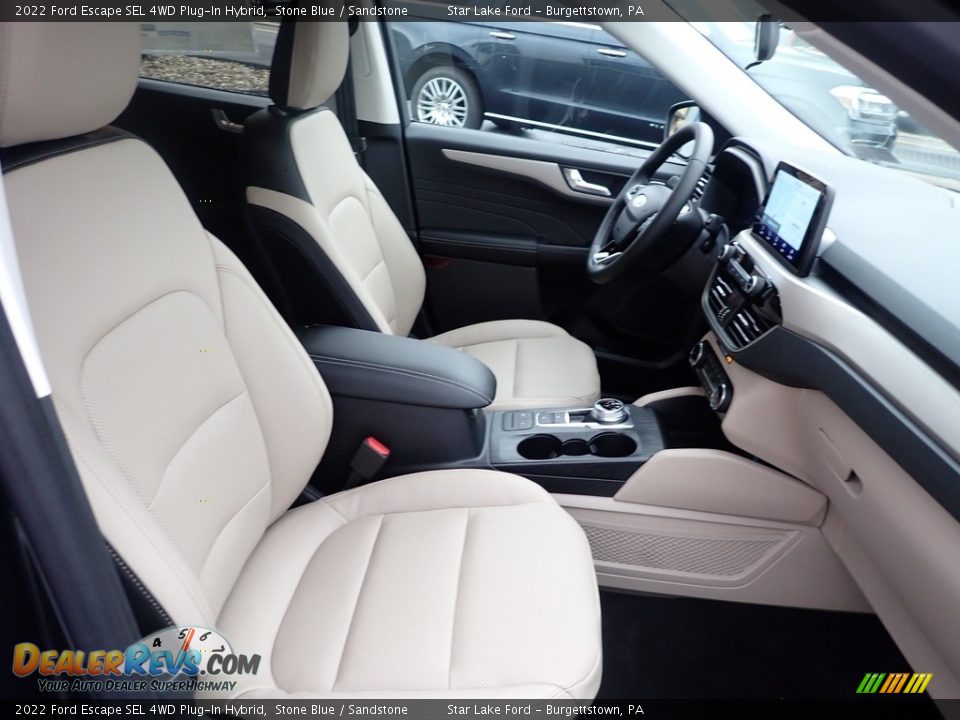 Sandstone Interior - 2022 Ford Escape SEL 4WD Plug-In Hybrid Photo #9