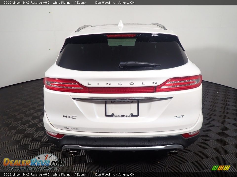 2019 Lincoln MKC Reserve AWD White Platinum / Ebony Photo #13