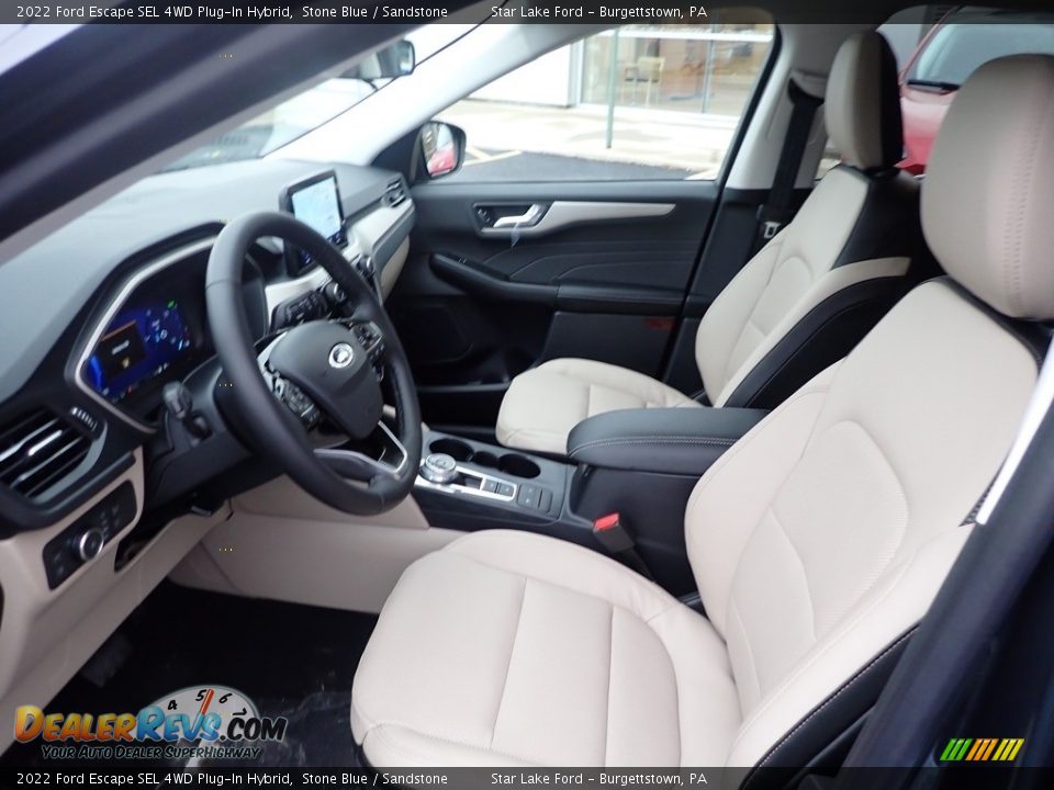 Front Seat of 2022 Ford Escape SEL 4WD Plug-In Hybrid Photo #13