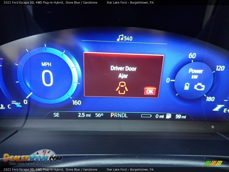 2022 Ford Escape SEL 4WD Plug-In Hybrid Gauges Photo #15