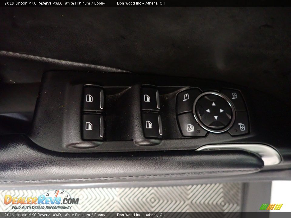 2019 Lincoln MKC Reserve AWD White Platinum / Ebony Photo #21