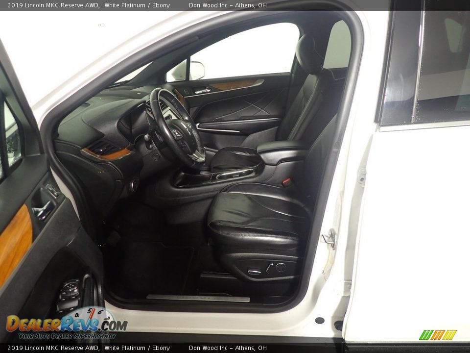 2019 Lincoln MKC Reserve AWD White Platinum / Ebony Photo #22