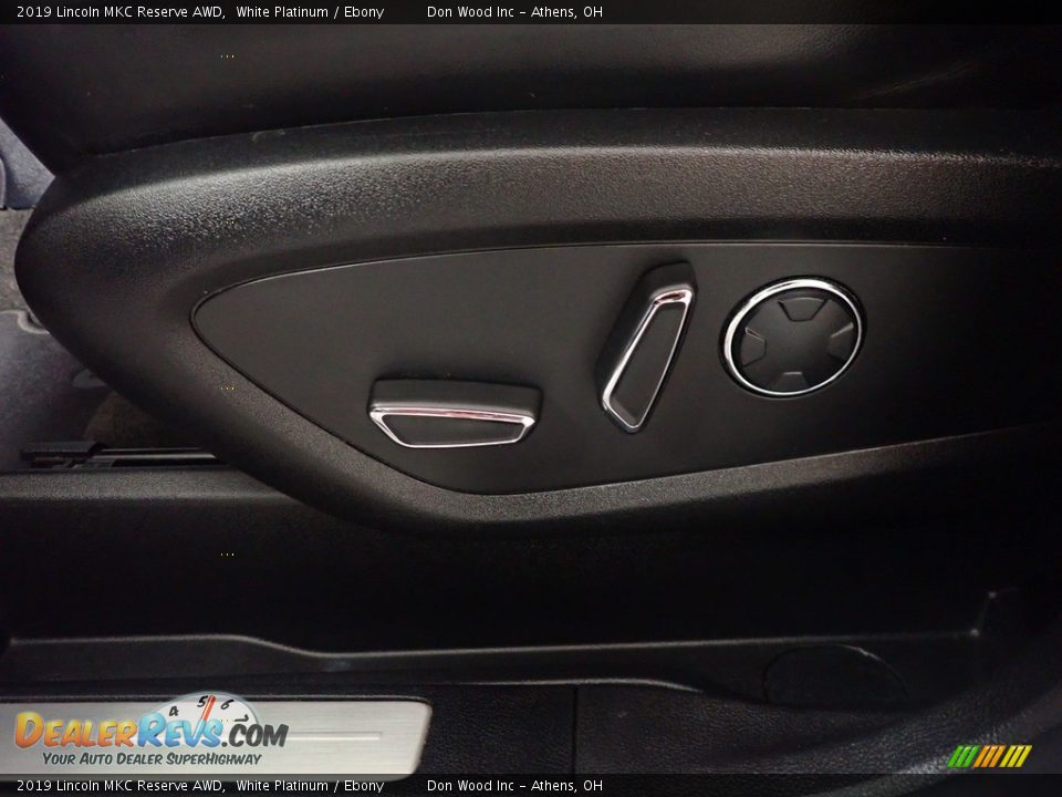 2019 Lincoln MKC Reserve AWD White Platinum / Ebony Photo #23