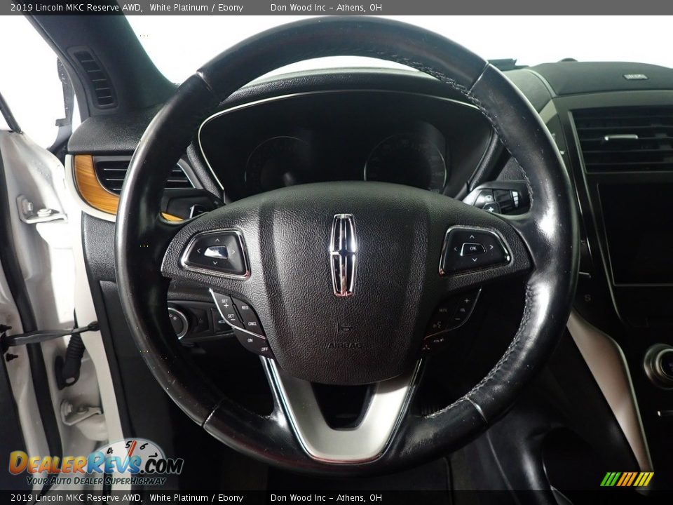 2019 Lincoln MKC Reserve AWD White Platinum / Ebony Photo #27
