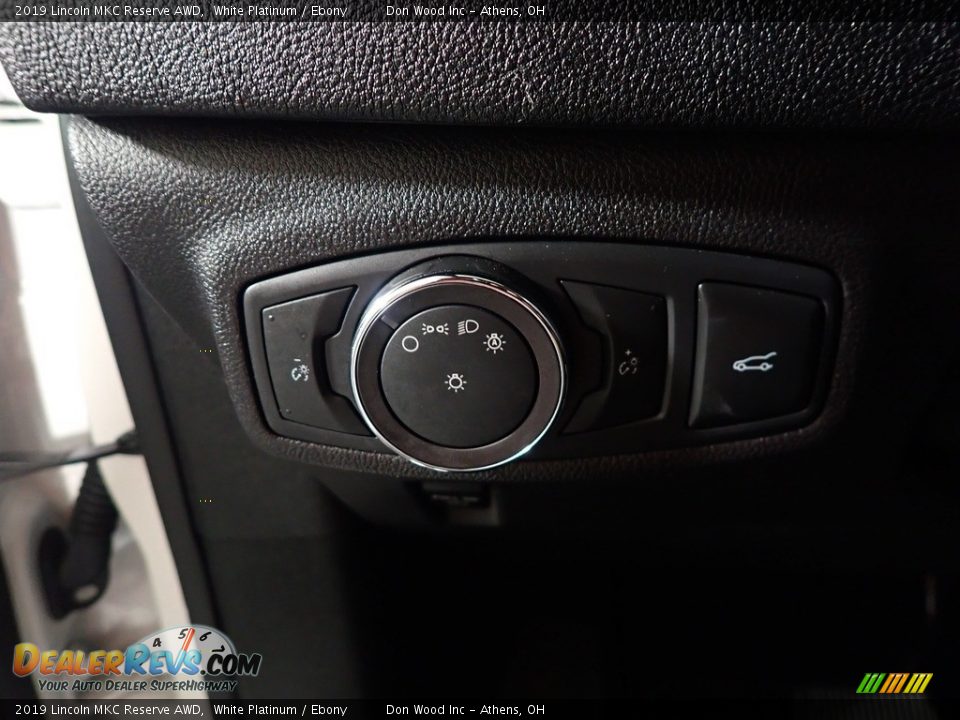 2019 Lincoln MKC Reserve AWD White Platinum / Ebony Photo #31