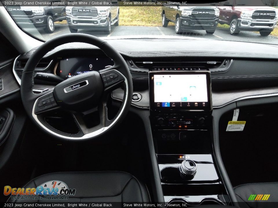 2023 Jeep Grand Cherokee Limited Bright White / Global Black Photo #19