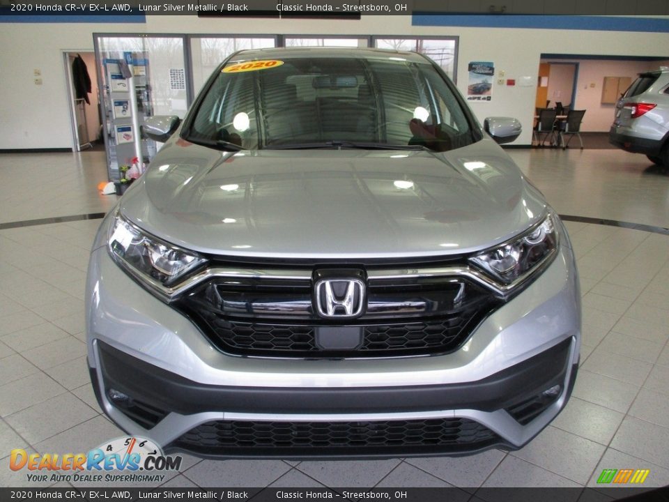 2020 Honda CR-V EX-L AWD Lunar Silver Metallic / Black Photo #2