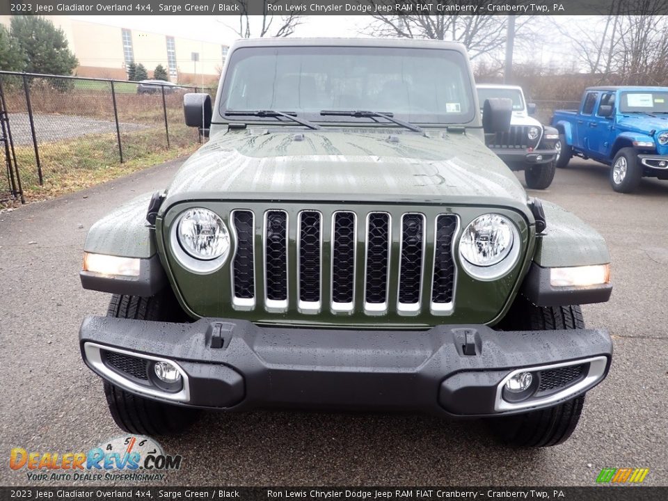 2023 Jeep Gladiator Overland 4x4 Sarge Green / Black Photo #2