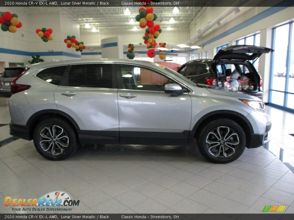 2020 Honda CR-V EX-L AWD Lunar Silver Metallic / Black Photo #4