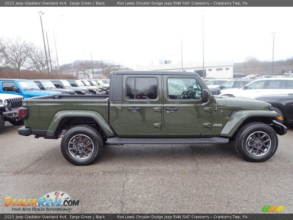 2023 Jeep Gladiator Overland 4x4 Sarge Green / Black Photo #4