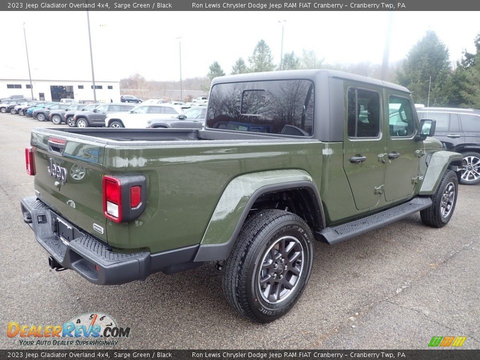 2023 Jeep Gladiator Overland 4x4 Sarge Green / Black Photo #5