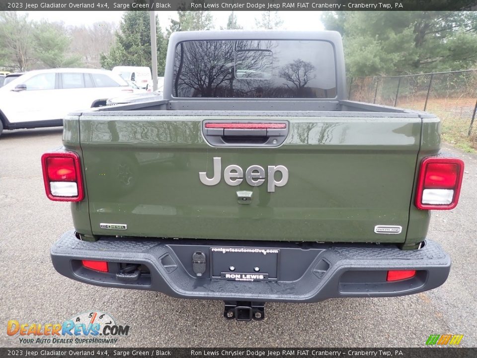 2023 Jeep Gladiator Overland 4x4 Sarge Green / Black Photo #6