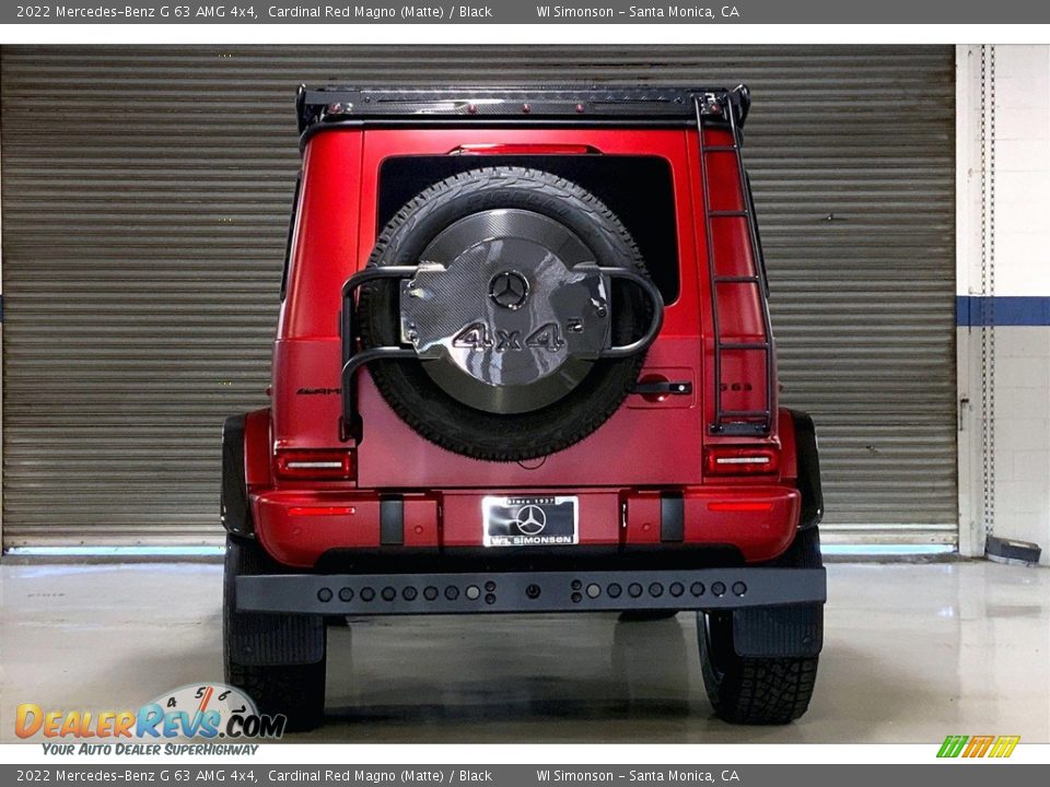 2022 Mercedes-Benz G 63 AMG 4x4 Cardinal Red Magno (Matte) / Black Photo #3