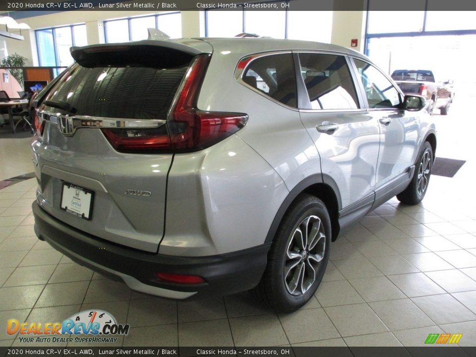 2020 Honda CR-V EX-L AWD Lunar Silver Metallic / Black Photo #7