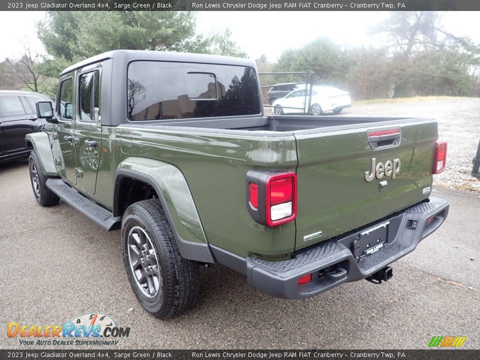 2023 Jeep Gladiator Overland 4x4 Sarge Green / Black Photo #7