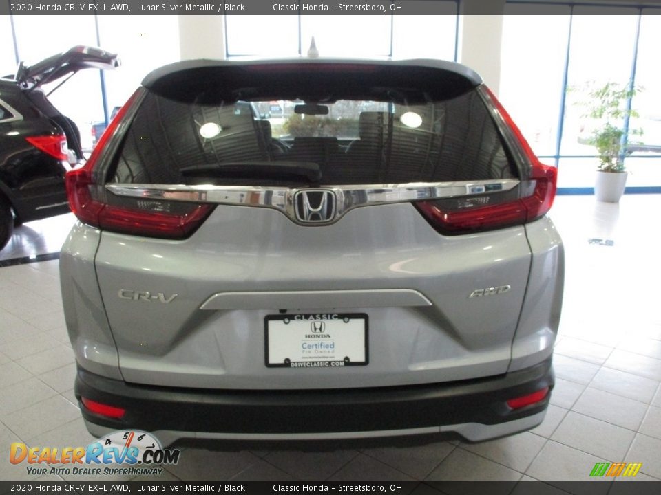 2020 Honda CR-V EX-L AWD Lunar Silver Metallic / Black Photo #8