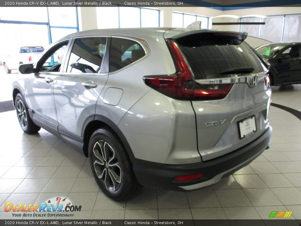 2020 Honda CR-V EX-L AWD Lunar Silver Metallic / Black Photo #9