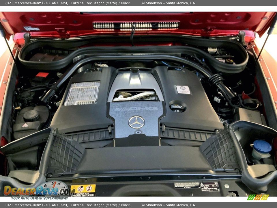 2022 Mercedes-Benz G 63 AMG 4x4 4.0 Liter DI biturbo DOHC 32-Valve VVT V8 Engine Photo #9