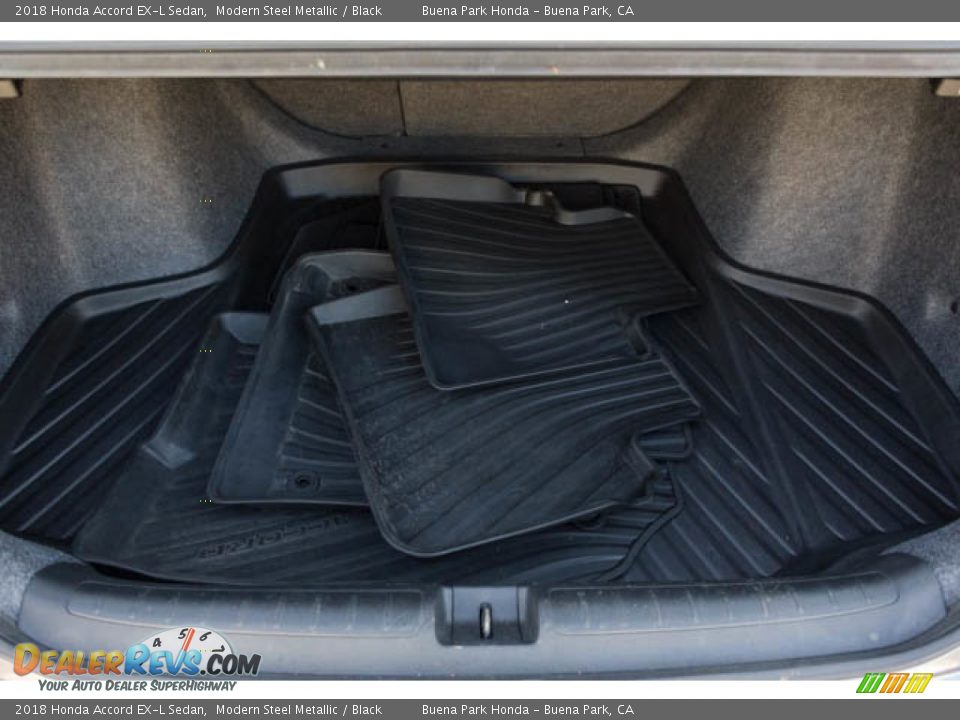 2018 Honda Accord EX-L Sedan Modern Steel Metallic / Black Photo #22