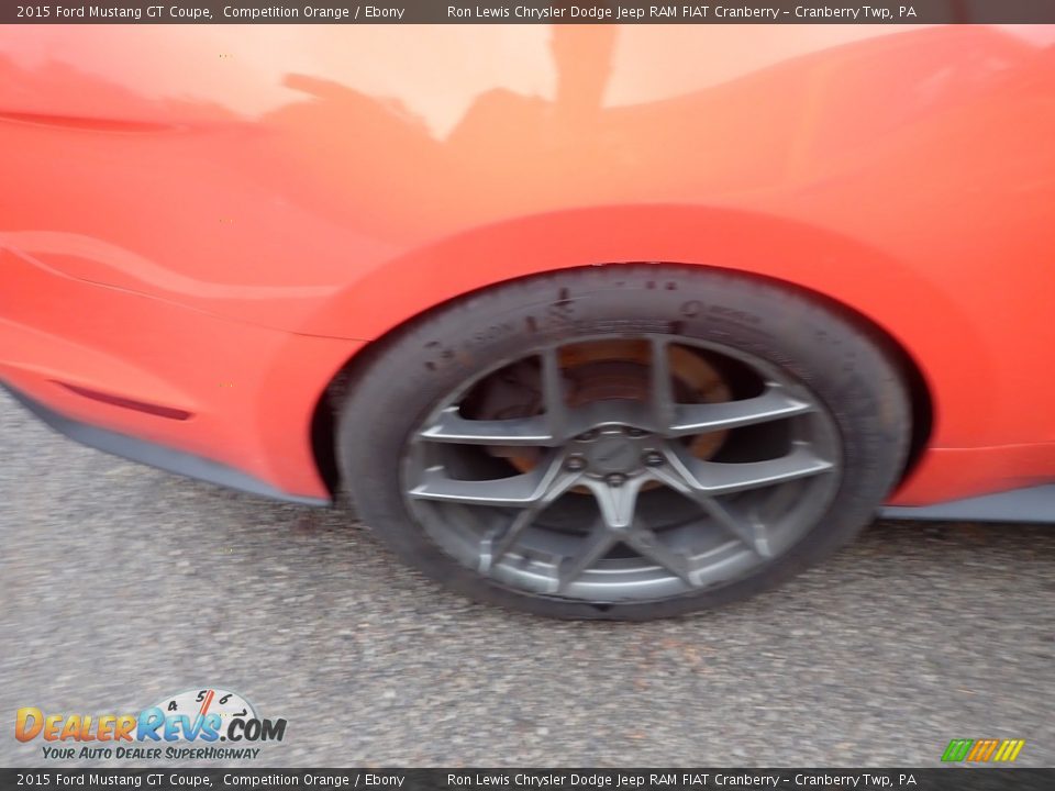 2015 Ford Mustang GT Coupe Competition Orange / Ebony Photo #5