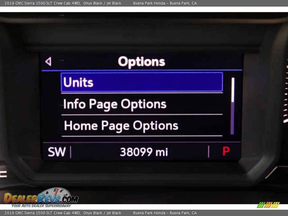 2019 GMC Sierra 1500 SLT Crew Cab 4WD Onyx Black / Jet Black Photo #6