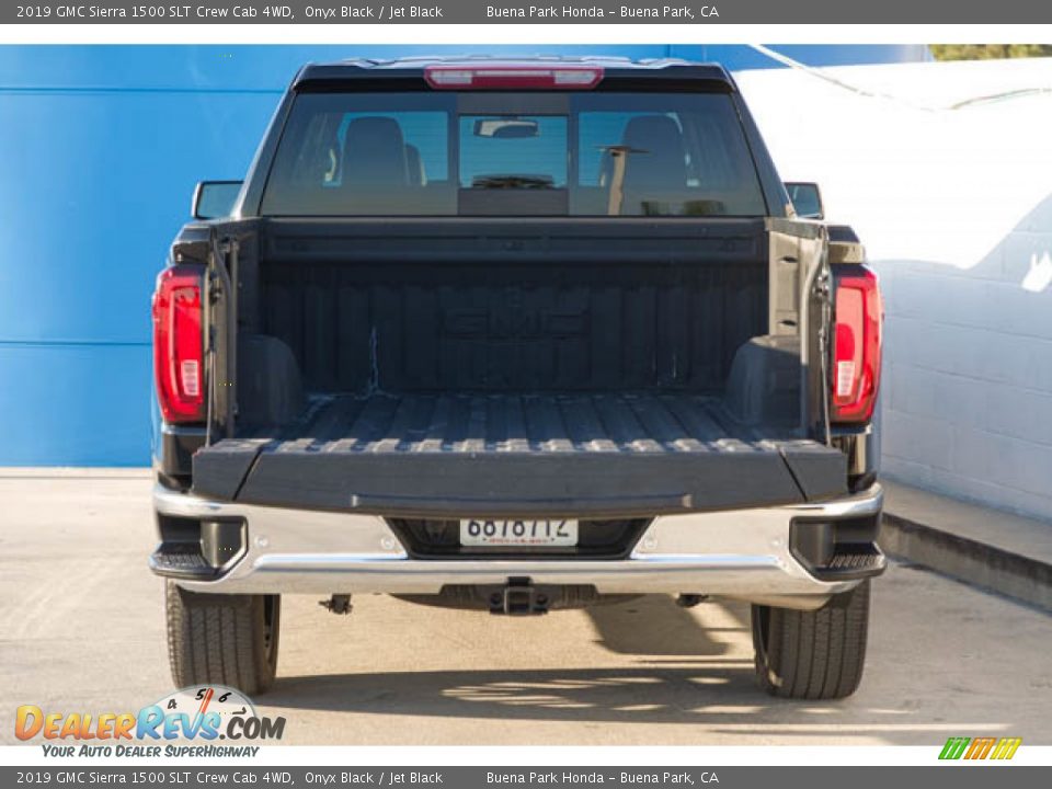 2019 GMC Sierra 1500 SLT Crew Cab 4WD Onyx Black / Jet Black Photo #12