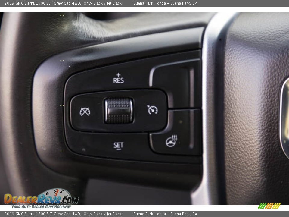2019 GMC Sierra 1500 SLT Crew Cab 4WD Steering Wheel Photo #15