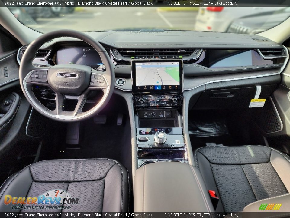 Global Black Interior - 2022 Jeep Grand Cherokee 4XE Hybrid Photo #9