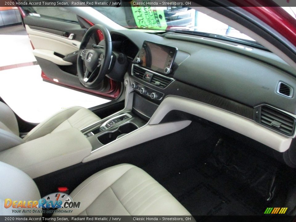 2020 Honda Accord Touring Sedan Radiant Red Metallic / Ivory Photo #16