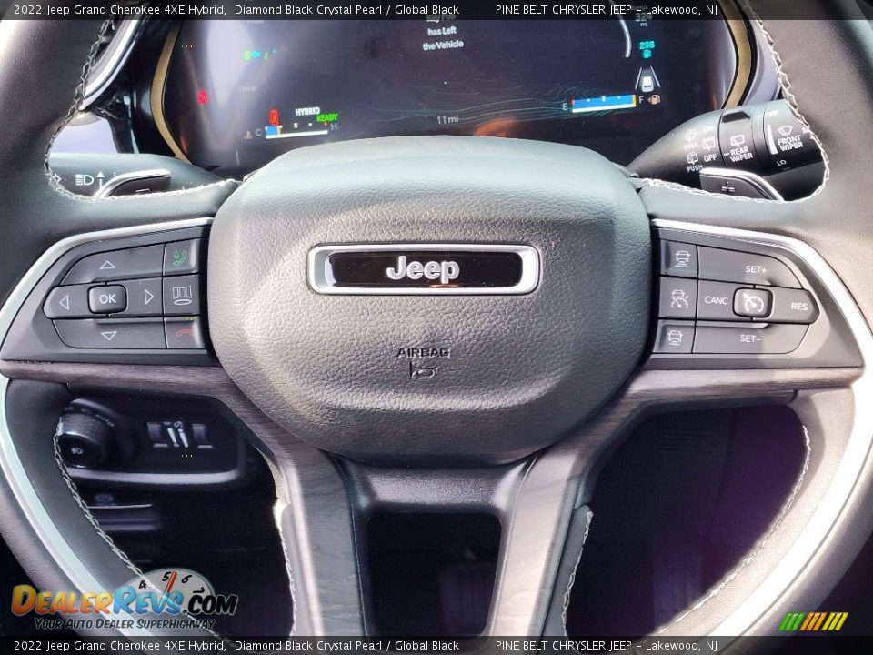 2022 Jeep Grand Cherokee 4XE Hybrid Steering Wheel Photo #10