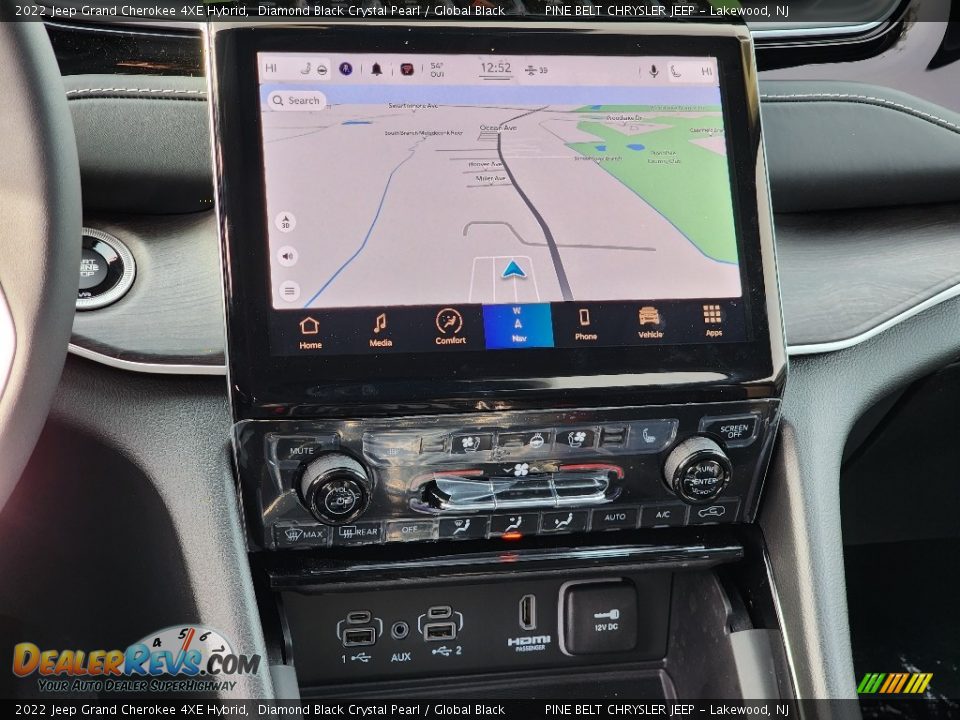 Navigation of 2022 Jeep Grand Cherokee 4XE Hybrid Photo #13