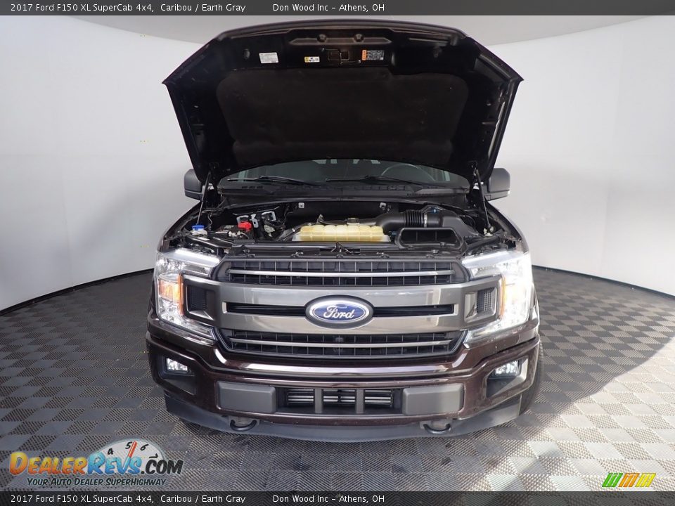 2017 Ford F150 XL SuperCab 4x4 Caribou / Earth Gray Photo #7