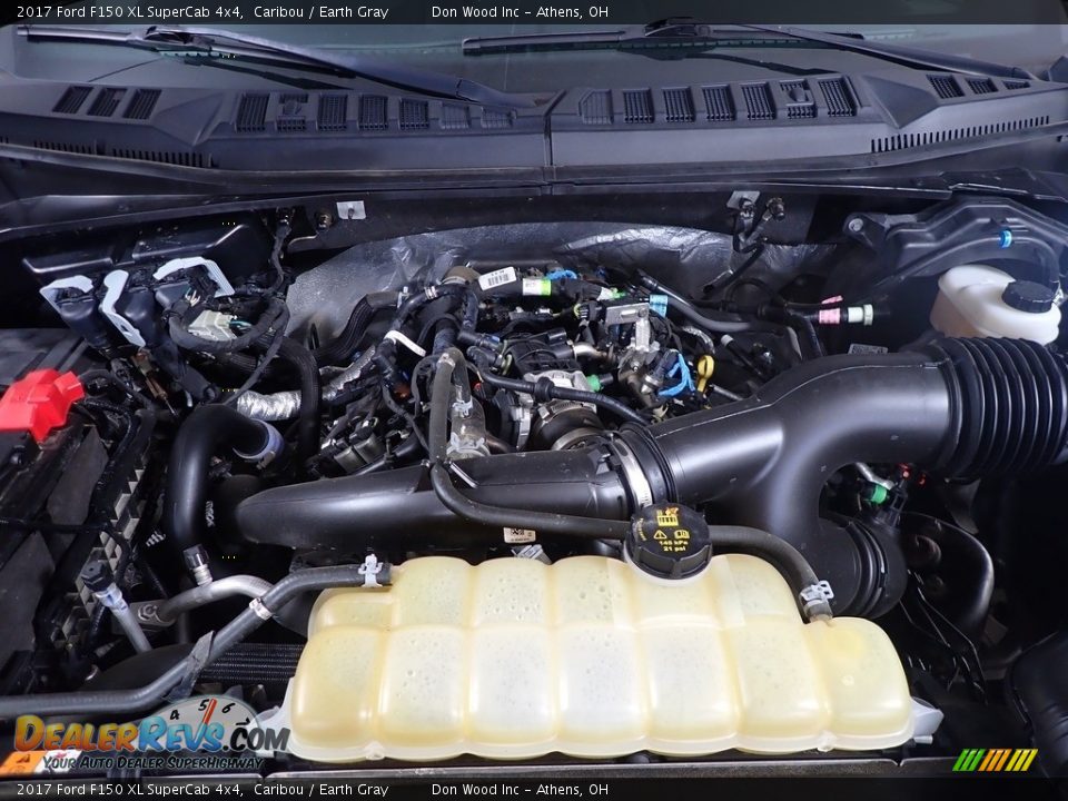 2017 Ford F150 XL SuperCab 4x4 Caribou / Earth Gray Photo #8