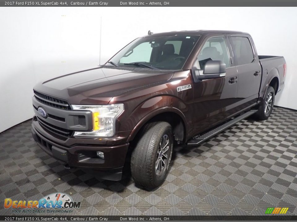 2017 Ford F150 XL SuperCab 4x4 Caribou / Earth Gray Photo #10