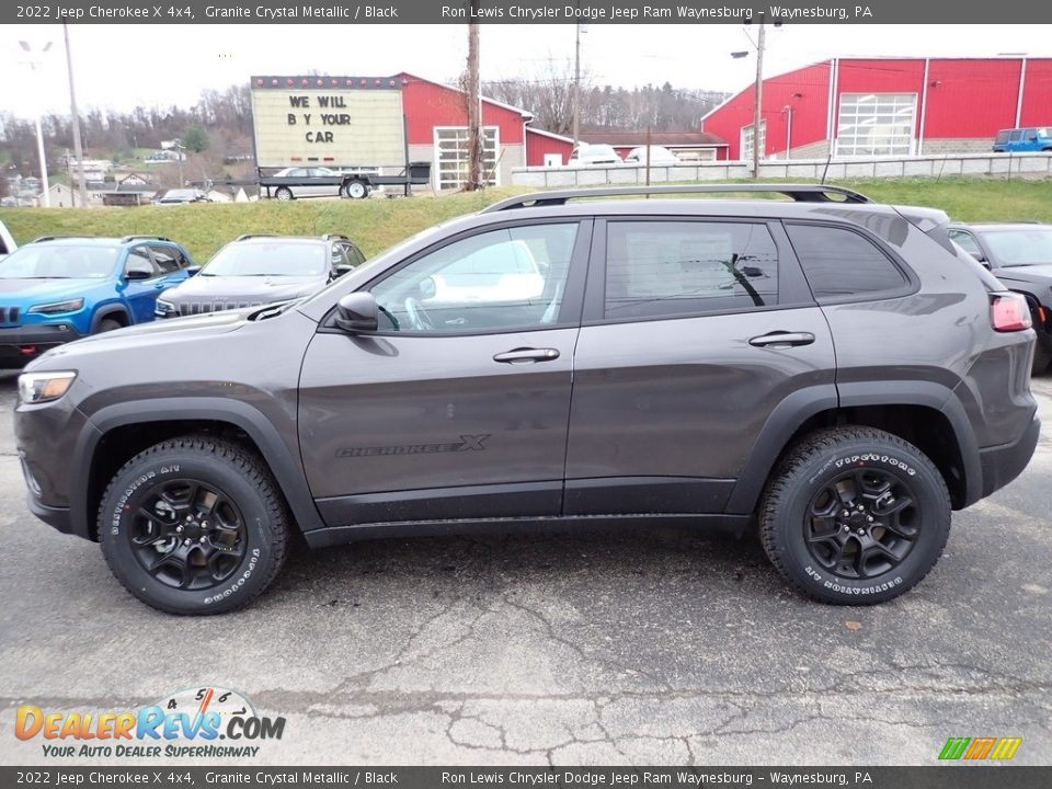 Granite Crystal Metallic 2022 Jeep Cherokee X 4x4 Photo #2