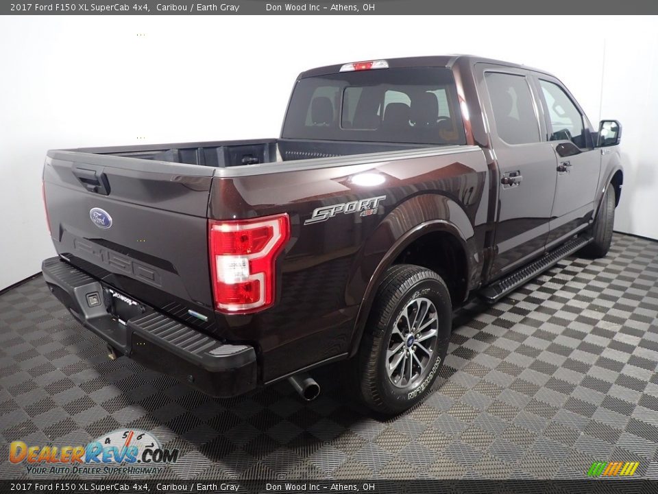 2017 Ford F150 XL SuperCab 4x4 Caribou / Earth Gray Photo #17