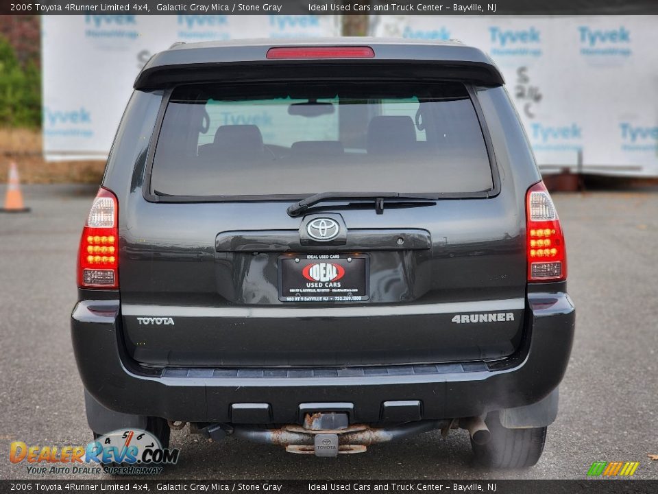 2006 Toyota 4Runner Limited 4x4 Galactic Gray Mica / Stone Gray Photo #6