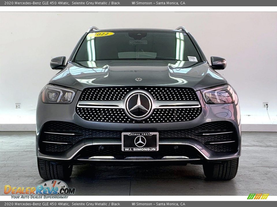 2020 Mercedes-Benz GLE 450 4Matic Selenite Grey Metallic / Black Photo #2