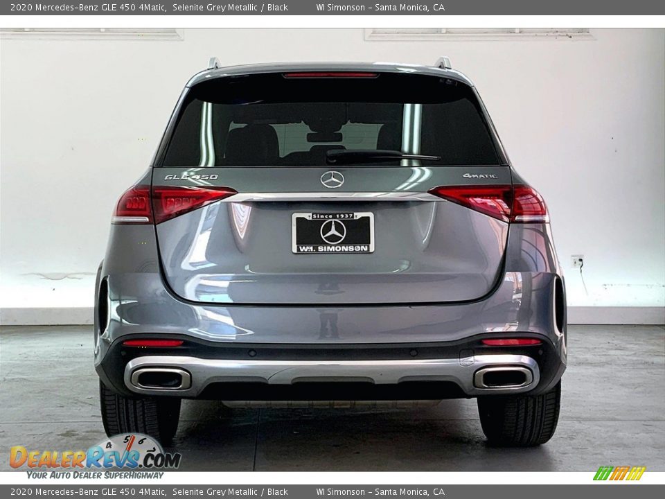 2020 Mercedes-Benz GLE 450 4Matic Selenite Grey Metallic / Black Photo #3