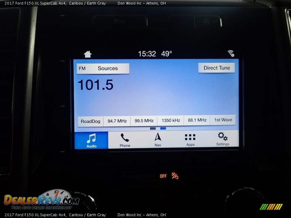 2017 Ford F150 XL SuperCab 4x4 Caribou / Earth Gray Photo #25