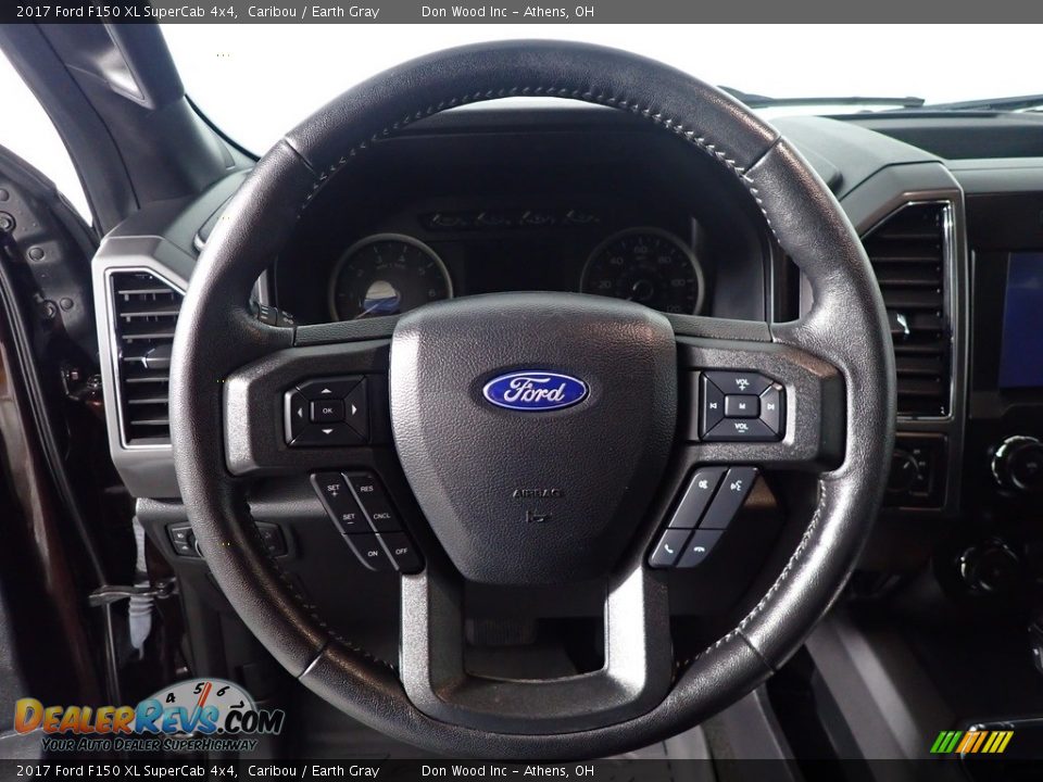 2017 Ford F150 XL SuperCab 4x4 Caribou / Earth Gray Photo #26
