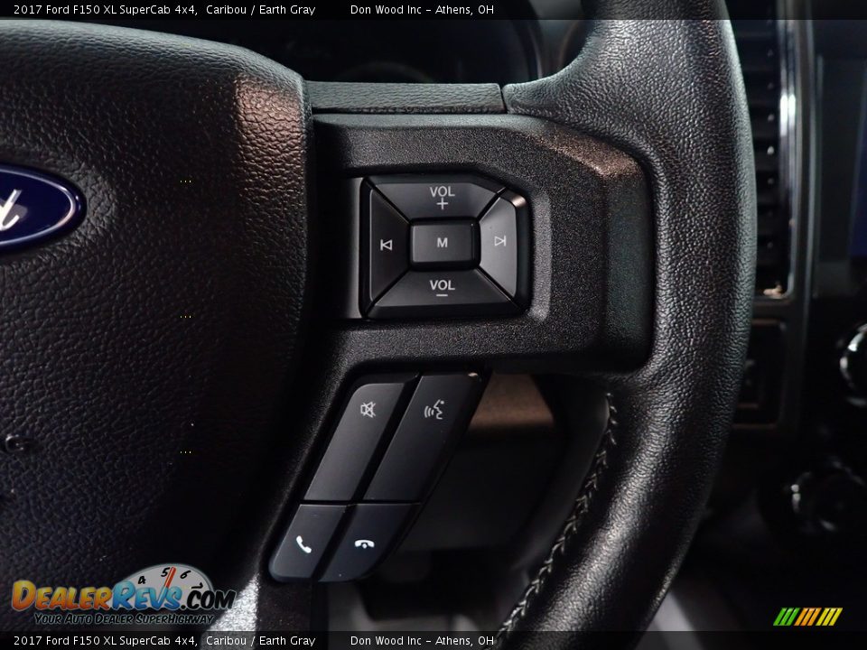 2017 Ford F150 XL SuperCab 4x4 Caribou / Earth Gray Photo #29