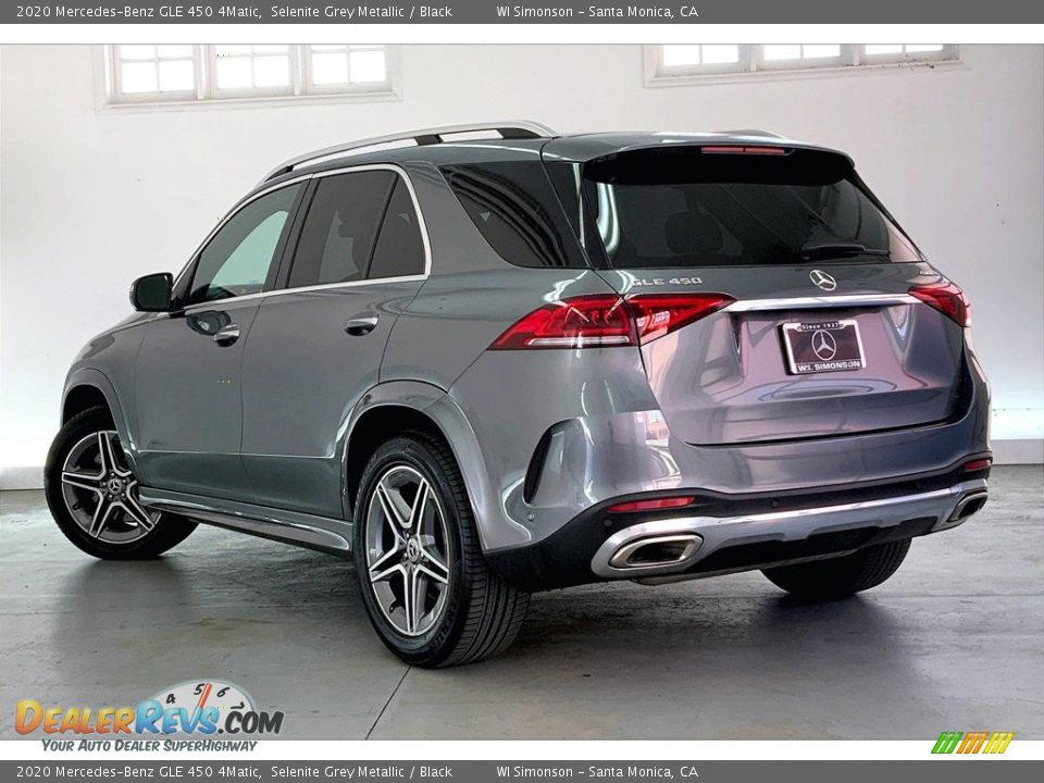 2020 Mercedes-Benz GLE 450 4Matic Selenite Grey Metallic / Black Photo #10