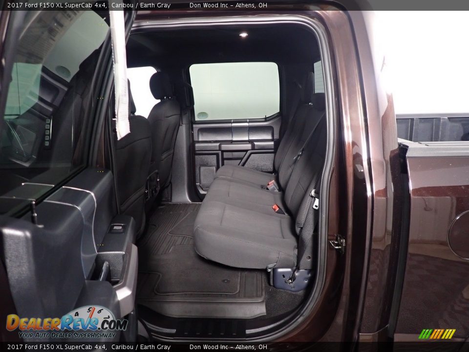 2017 Ford F150 XL SuperCab 4x4 Caribou / Earth Gray Photo #35