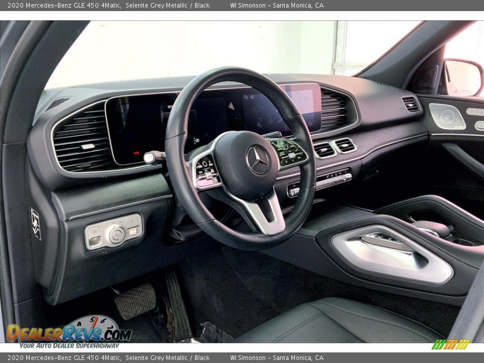 2020 Mercedes-Benz GLE 450 4Matic Selenite Grey Metallic / Black Photo #14