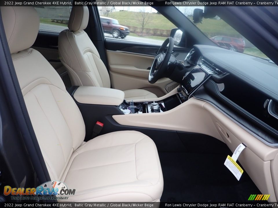 Front Seat of 2022 Jeep Grand Cherokee 4XE Hybrid Photo #12