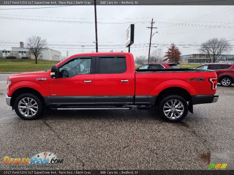 2017 Ford F150 XLT SuperCrew 4x4 Race Red / Earth Gray Photo #1