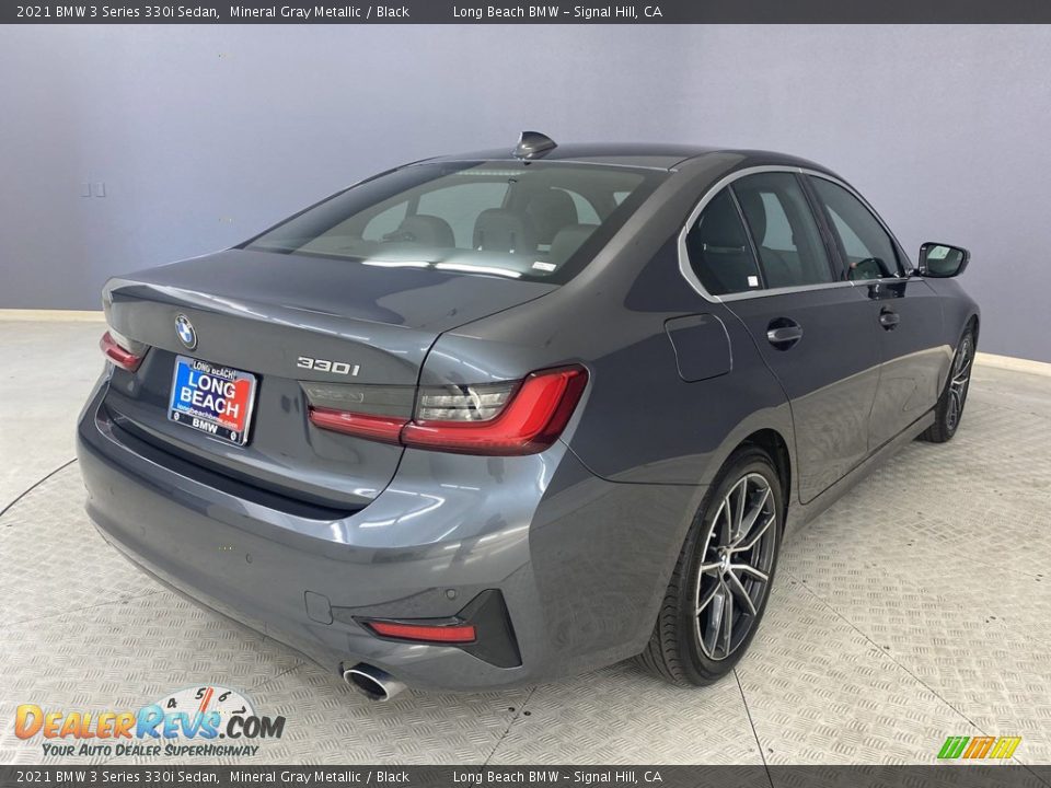 2021 BMW 3 Series 330i Sedan Mineral Gray Metallic / Black Photo #5