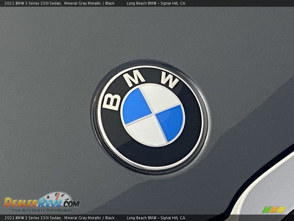 2021 BMW 3 Series 330i Sedan Mineral Gray Metallic / Black Photo #7